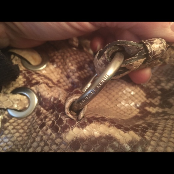 Michael Kors Python handbag - Picture 8 of 8